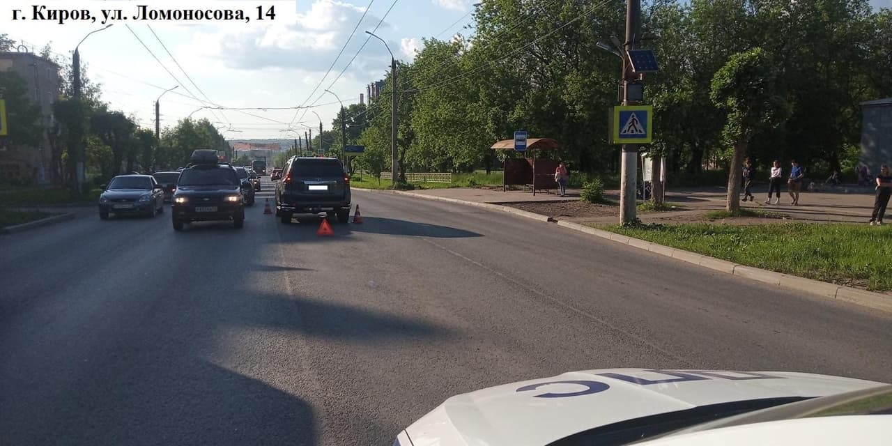 В Кирове 19-летняя девушка сбила пешехода