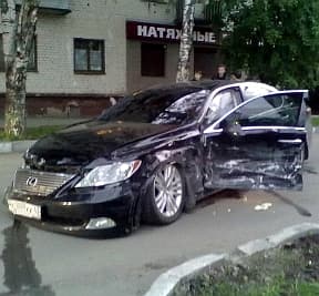 ДТП на улице Дрелевского: «встретились» дорогие иномарки