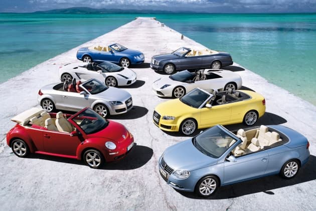 Кабриолеты в России непопулярны из-за сезонности