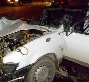 Молодая пара разбилась в ДТП на Щорса