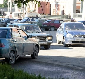 Авария на перекрестке Некрасова - Октябрьский проспект