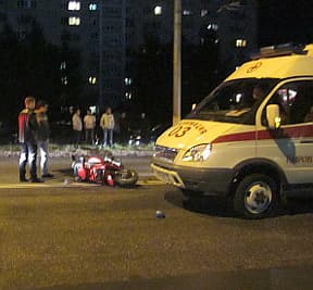 В ДТП с участием скутера пострадал ребенок