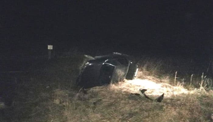 В Оричевском районе водитель на иномарке улетел в кювет: пассажирка госпитализирована