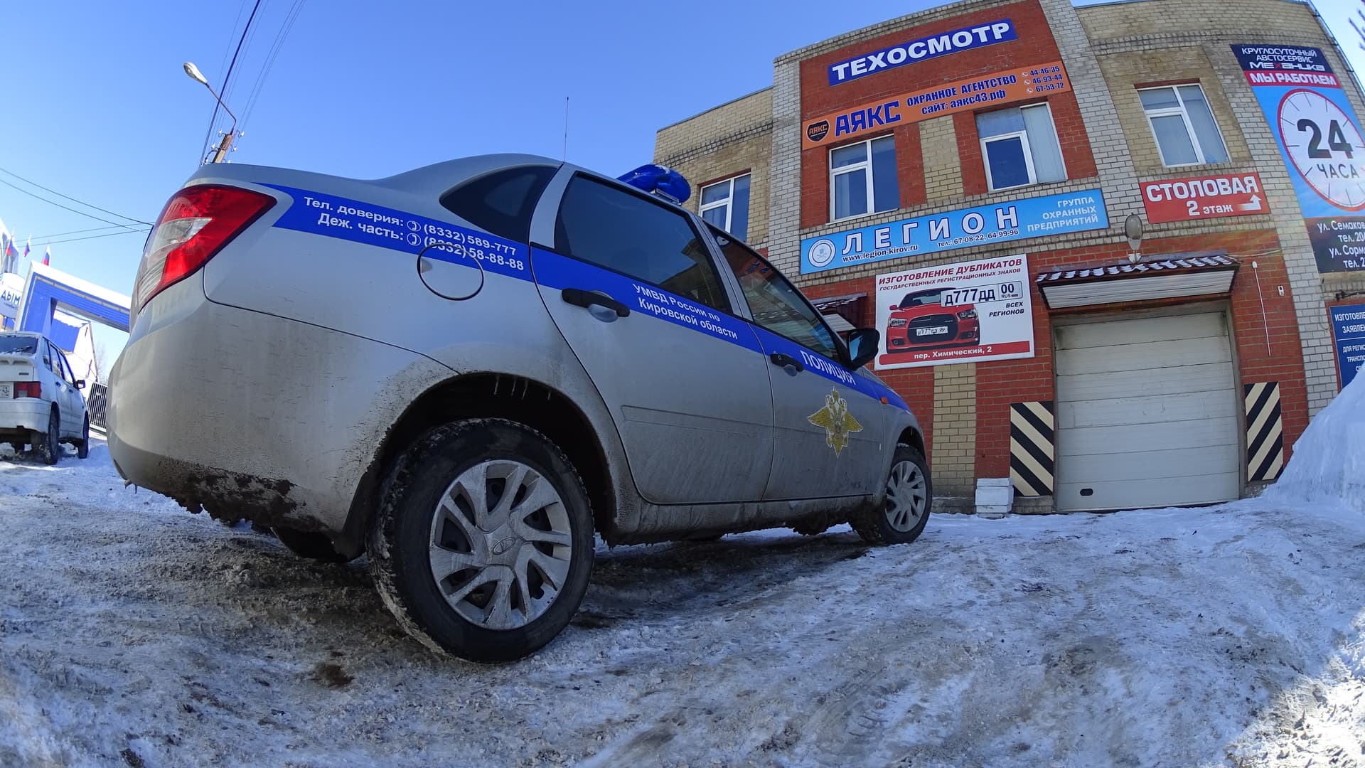 На Солнечной полицейские двумя выстрелами остановили водителя «Жигули»