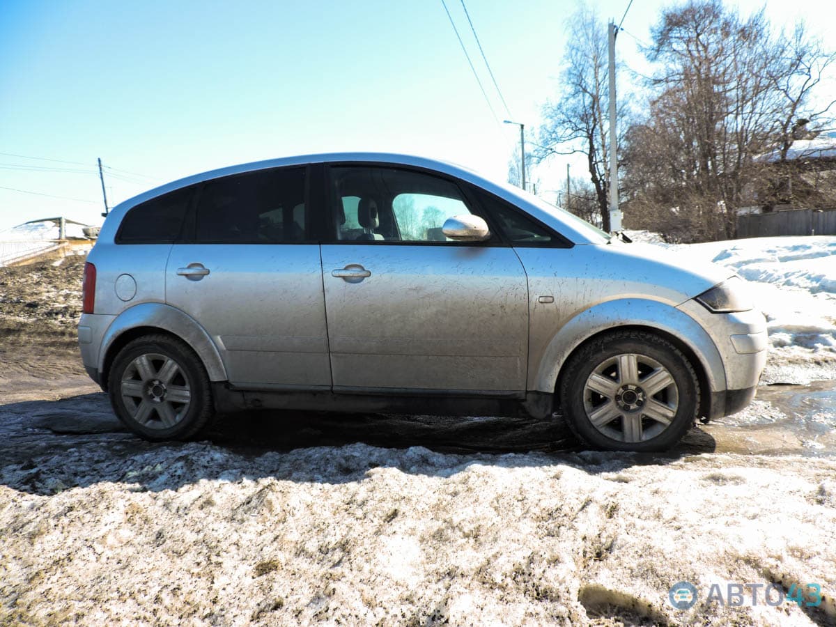 Audi A2: электрокар своими руками
