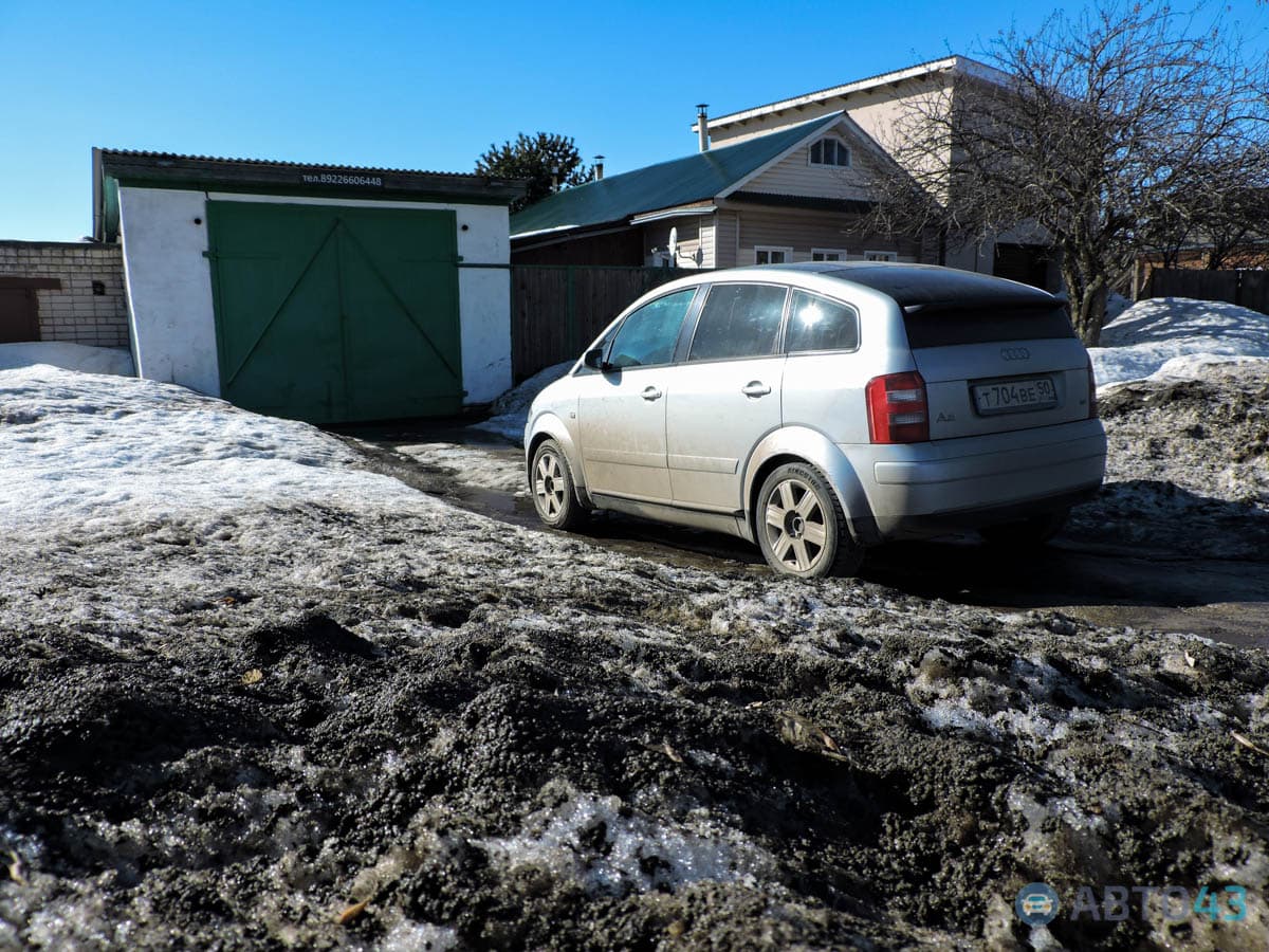Audi A2: электрокар своими руками
