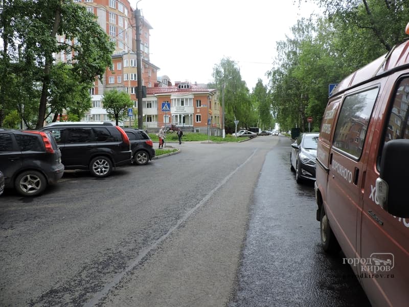 В Кирове отремонтировали улицу Дерендяева