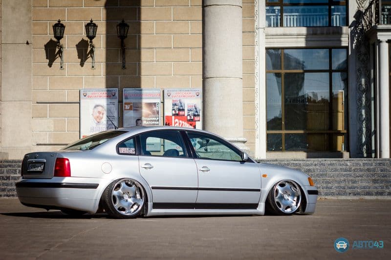 Volkswagen Passat B5 на пневмоподвеске в Кирове