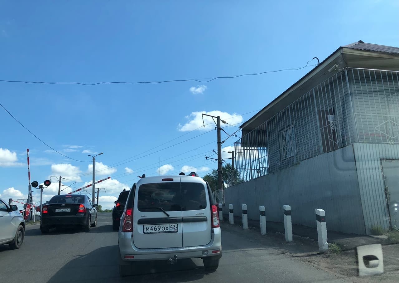 В Кирово-Чепецке временно закроют ж/д переезд