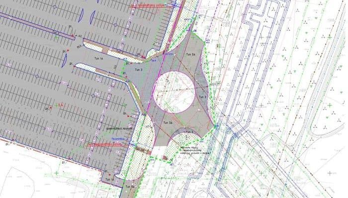 В Кирове на пересечении Луганской и Ломоносова начали строить круговой перекресток