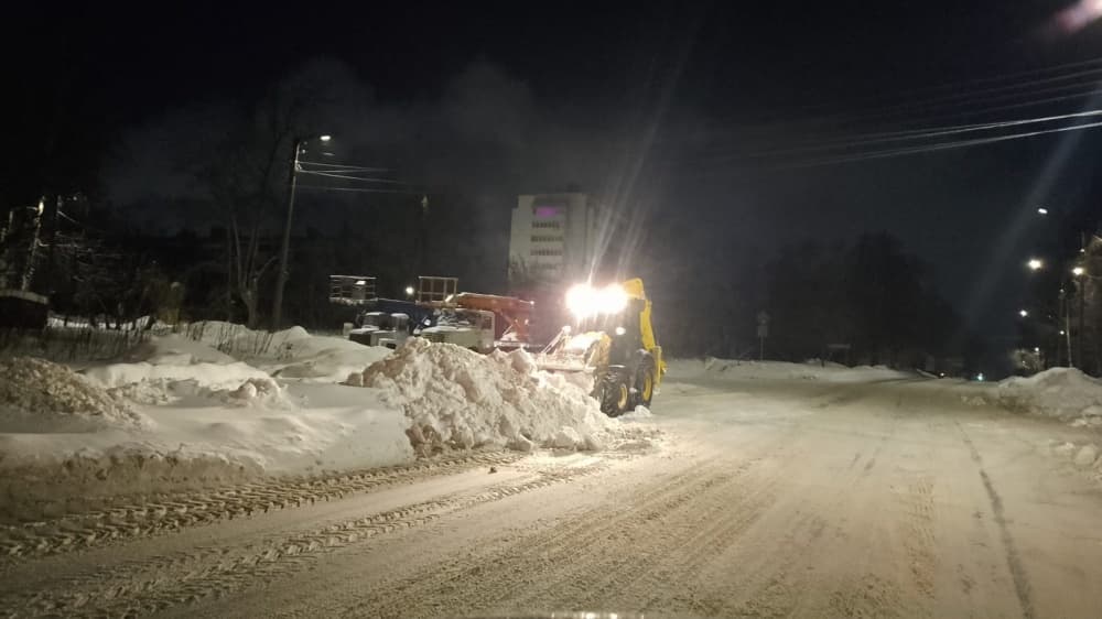 Уборка снега с 6 на 7 февраля в Кирове: список участков