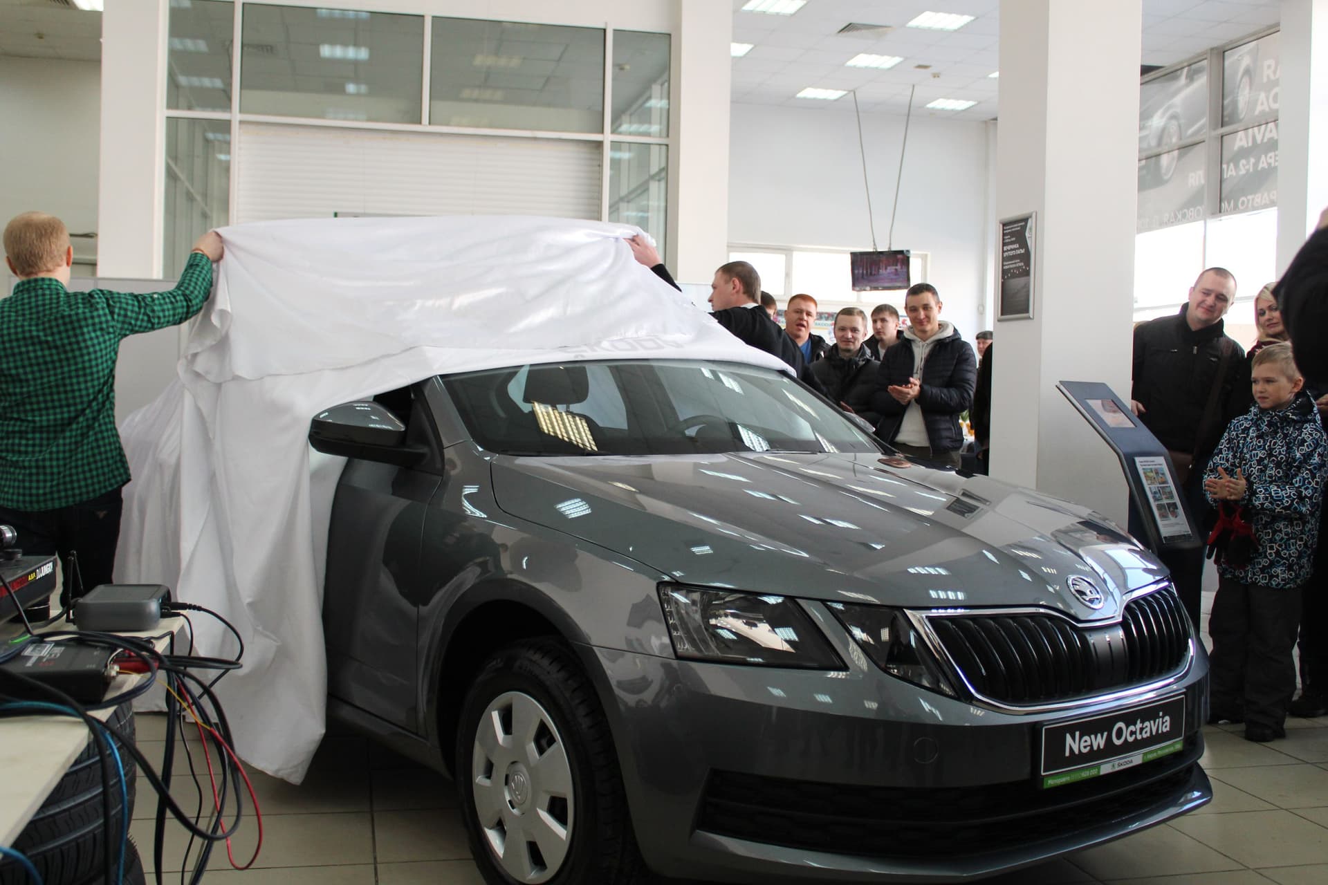 Вечеринка большого Папы: в Кирове представили новые Skoda Octavia