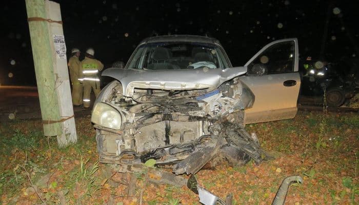 В Кикнурском районе столкнулись две легковушки: один человек погиб
