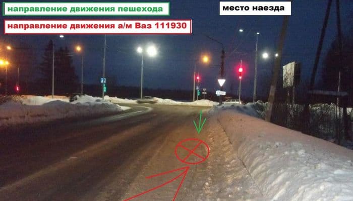 В Дороничах пьяный водитель на «Калине» сбил пешехода