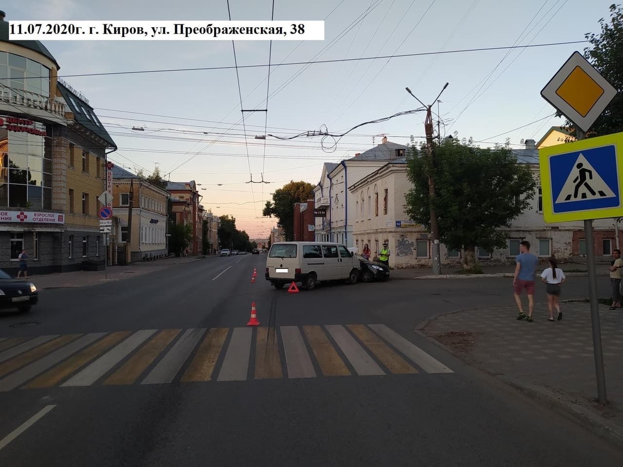 В Кирове в ДТП пострадали двое детей