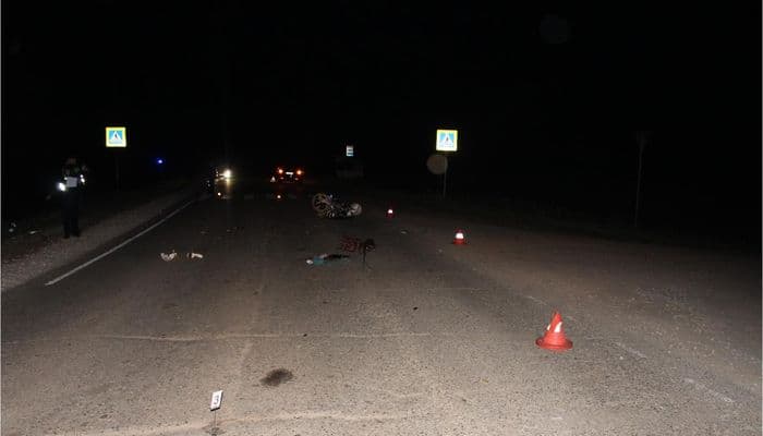 В Куменском районе пенсионер на мопеде выехал прямо под колеса внедорожника