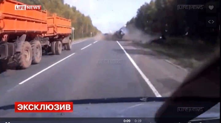 Появилось видео ДТП с двумя погибшими в Юрьянском районе