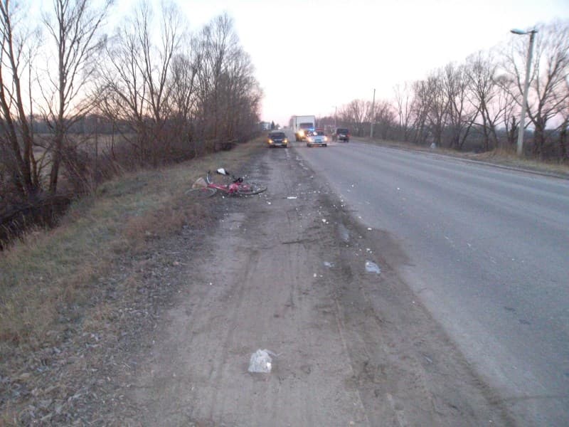 ДТП. Водитель Фольксвагена сбил велосипедиста