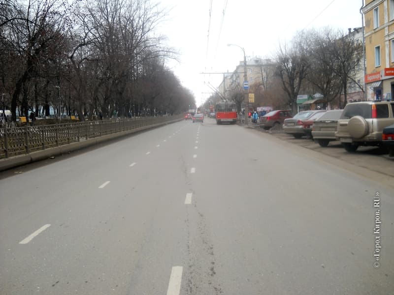 Неправильную разметку на Октябрьском уберут до конца года