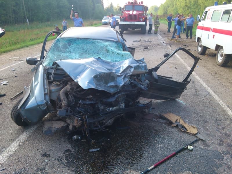 ДТП на трассе. В лобовом столкновении погибли три человека
