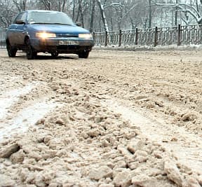 Город в снегу. САХ бессилен