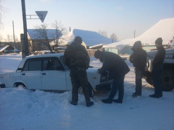 В Юрье «семерка» столкнулась с ГАЗом