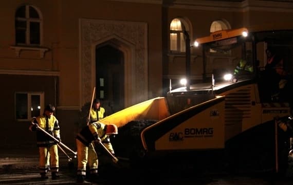 Ночью «залатают» центр Кирова