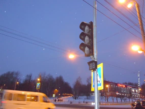 Из-за сбоя в электросети в Кирове не работают светофоры