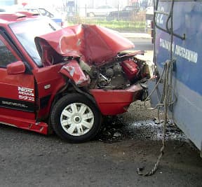 Заморозки. В городе увеличилось количество аварий на дорогах