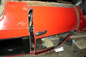 ДТП: «восьмёрка» несколько раз перевернулась и приземлилась на крышу