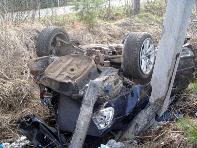 Водители «лихачат»: уже 28 автовладельцев улетели в кювет