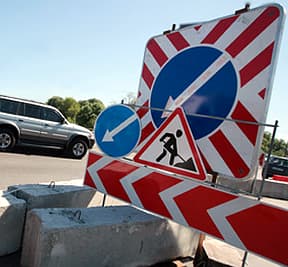 Путепровод у ОЦМ: в субботу останется лишь 1 полоса