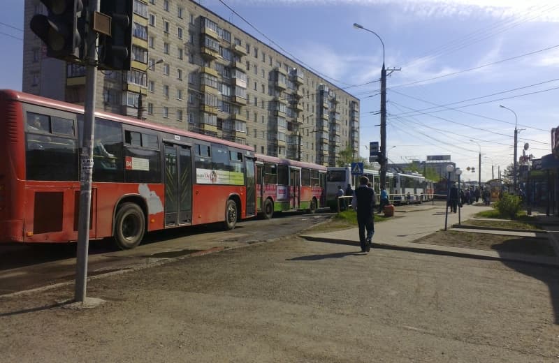 Пробка на Воровского: небольшое ДТП доставило хлопот горожанам