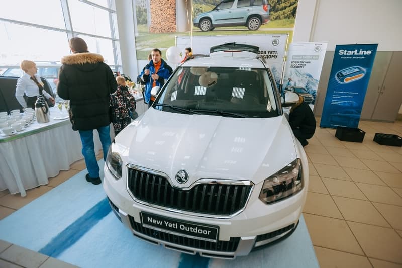 Премьера Нового ŠKODA Yeti в Кирове! 