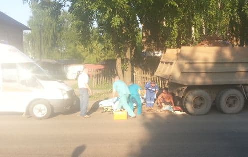 КАМАЗ переехал четвероклассницу