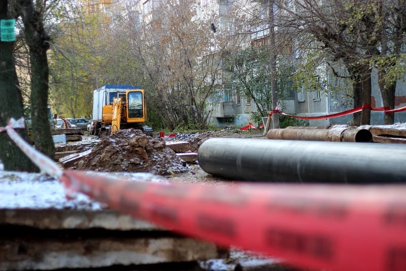 Пятницкая. 2 месяца бездорожья из-за коммунальщиков