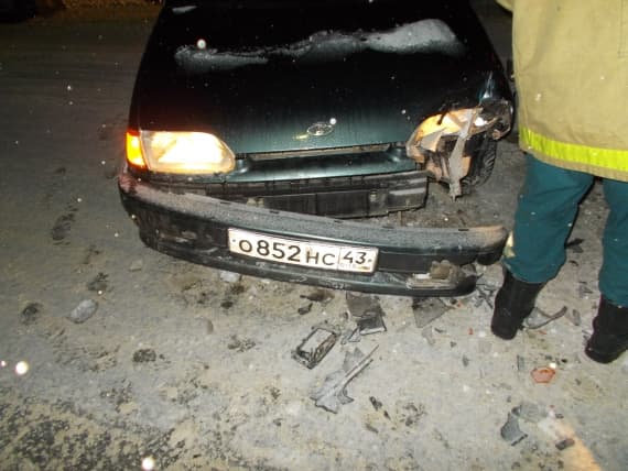 На трассе Киров-Белая Холуница столкнулись четыре машины