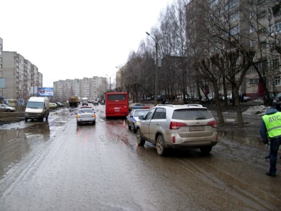 На Кольцова водитель «Киа» сбил ребенка