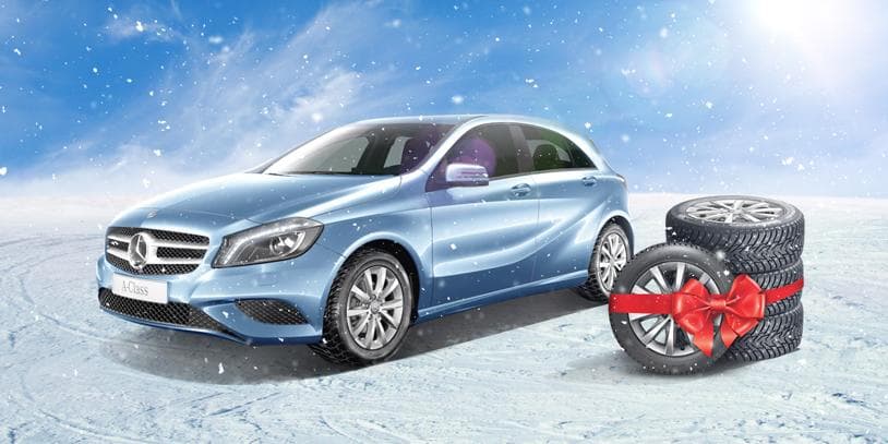 «Мерседес-Бенц» А-Класс за 930 000 рублей с набором зимних колес[1]