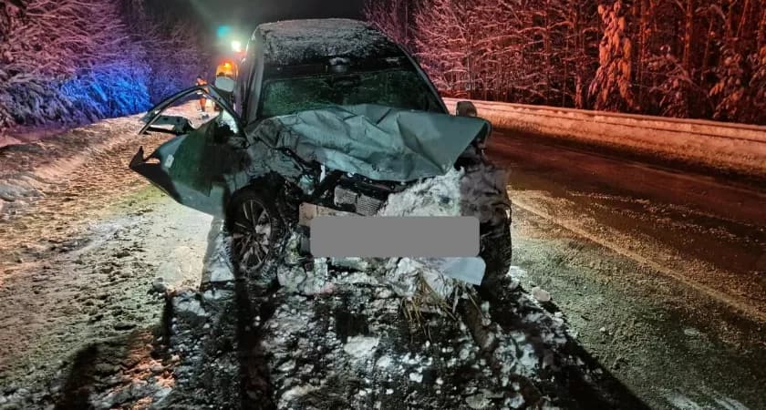 Появились подробности страшного ДТП с шестью ранеными, включая двух детей в Юрьянском районе