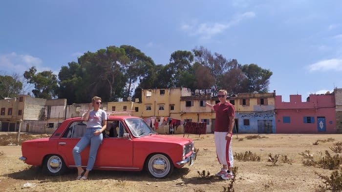 Молодая пара доехала на «копейке» из Кирова до Марокко, а это 11 000 километров