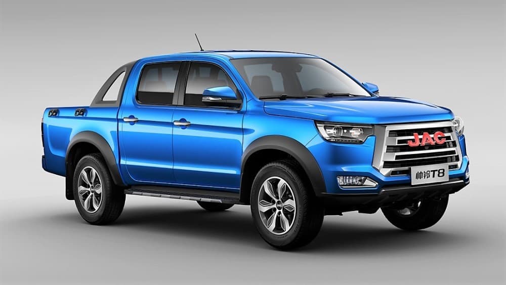 Известны цены на пикап JAC T8 в России