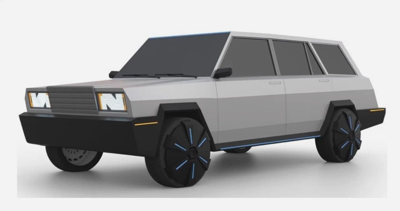 Житель Курса запатентовал «Четверку-Cybertruck»