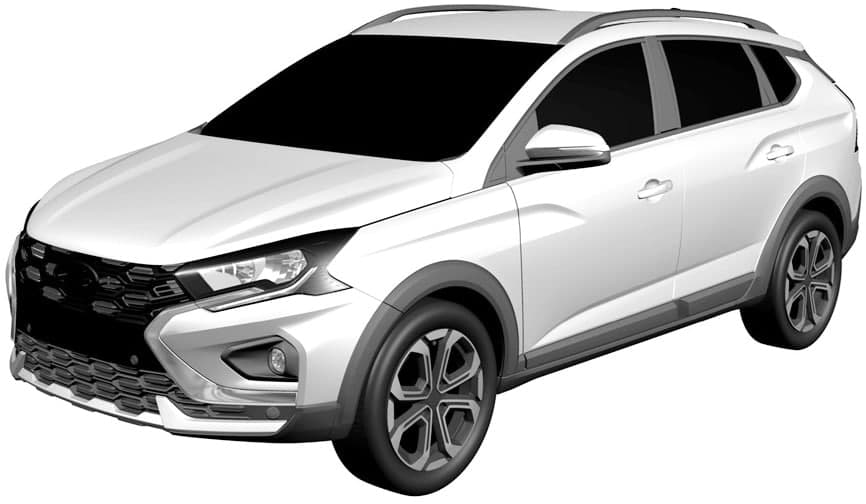 Седан и кросс-универсал Lada Iskra: в сети появились новые изображения