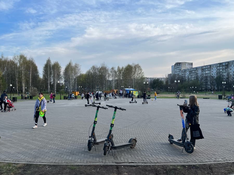 В центре одного из крупных городов запретят электросамокаты
