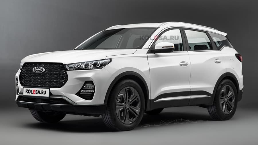 XCITE X-Cross 7: появились первые изображения кроссовера