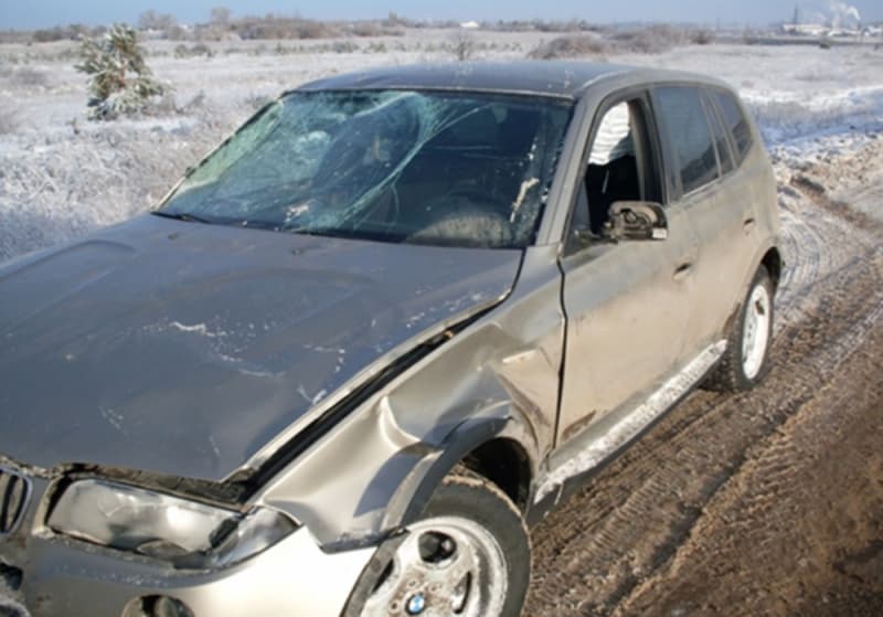 В Котельничском районе BMW слетела в кювет