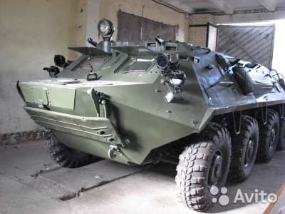 В Кирове на продажу выставлен БТР