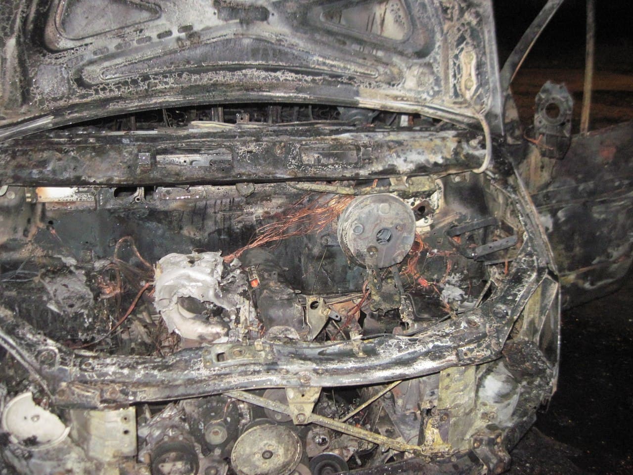 Сварил «Газель» дотла