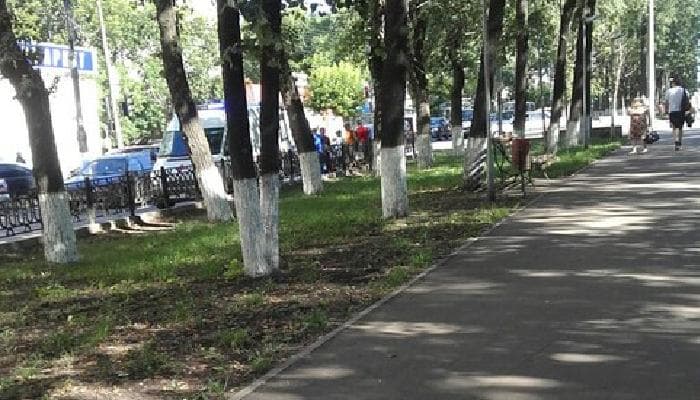 На Октябрьском проспекте Lada сбила пенсионерку